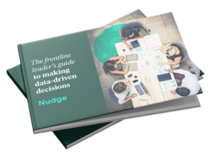 Data-driven decisions guide cover | Nudge