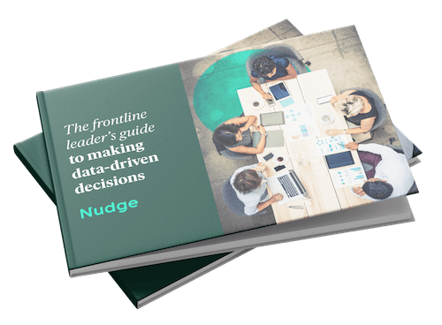 Data-driven decisions guide cover | Nudge