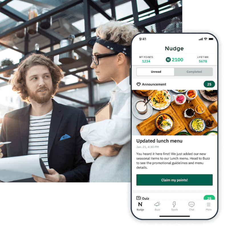 Real-time, segmented and targeted restaurant communication | Nudge Real-time, segmented and targeted restaurant communication | Nudge