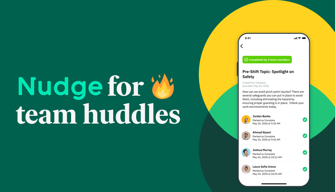 5 ways to take your team huddles to the next level with Nudge