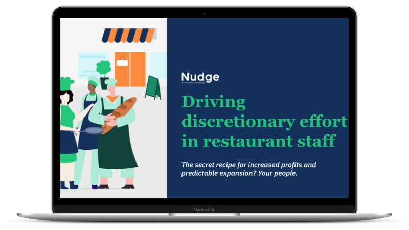 Driving discretionary effort | Nudge